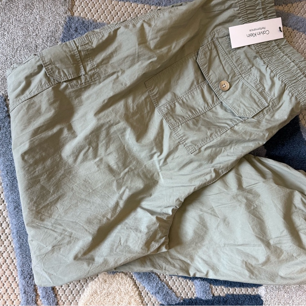 Calvin Klein Light Olive Green Cargo Pants